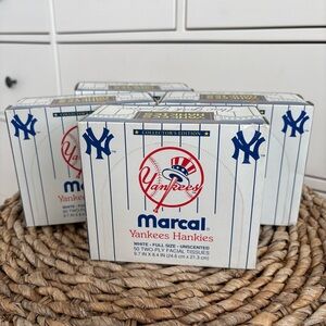 NWT Marcal Yankees Hankies bundle
